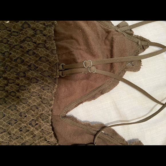 Dark olive green bralette - Picture 5 of 8